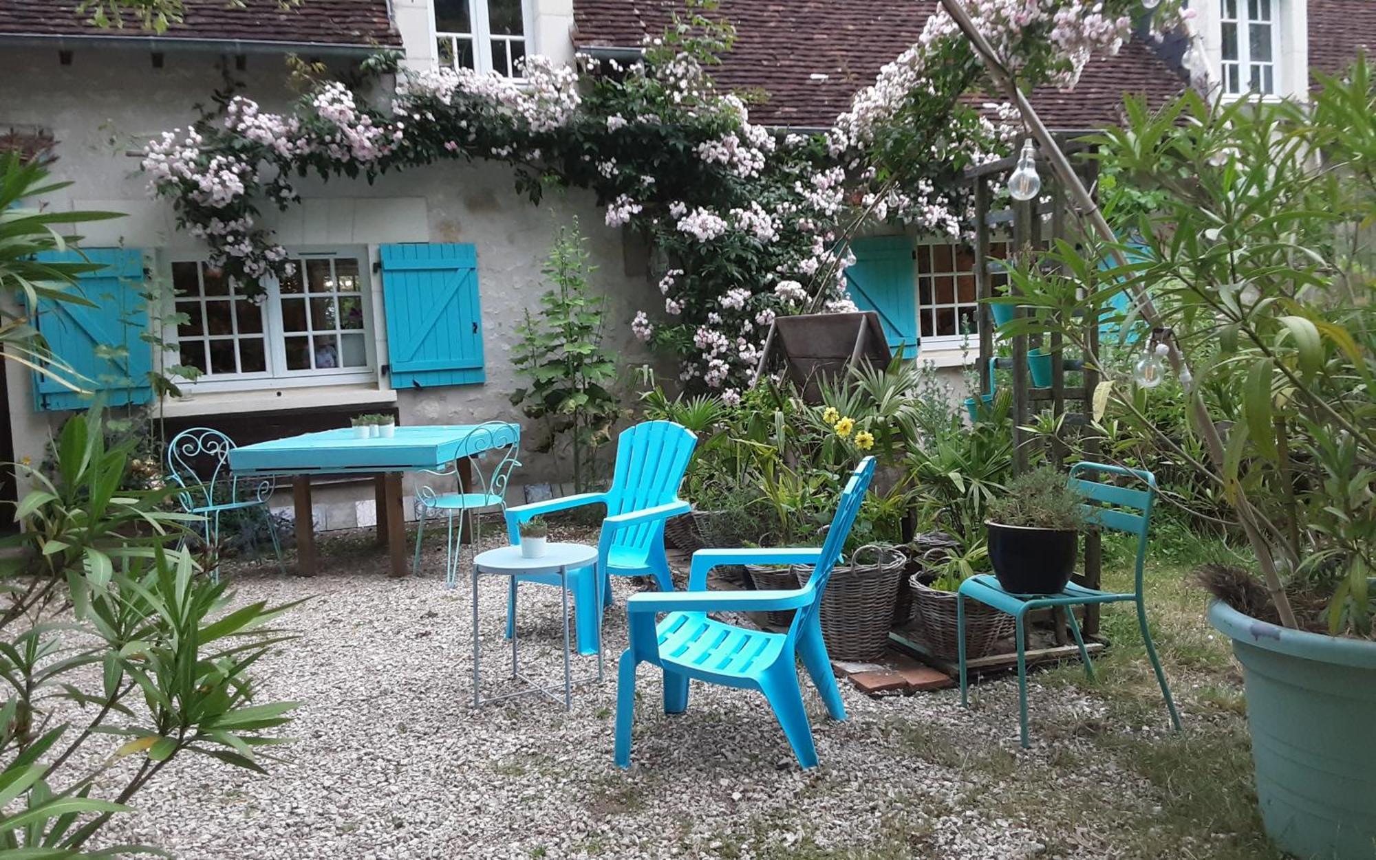 Bed and Breakfast 'La Menagerie' Châteauvieux Exterior foto